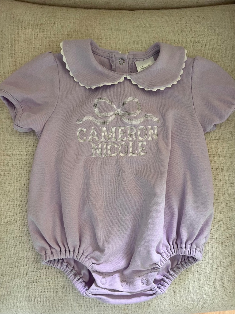 Cameron Nicole Monogram Bubble, Southern Proper, Monogram Bubble